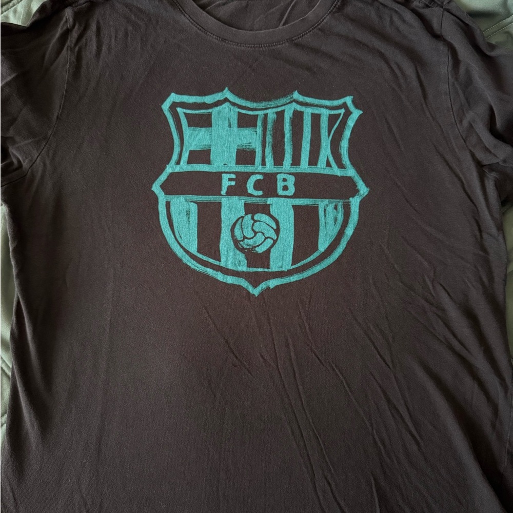 Nike Dark Gray T-Shirt with FCB Logo